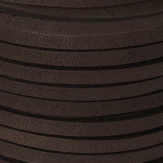 3.1mm Dark Brown Square Leather Cord, 2ct. by Bead Landing™